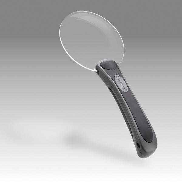 D 111 – LCH RLA75 - Magnifier hand held rimless and with a rubberised grip